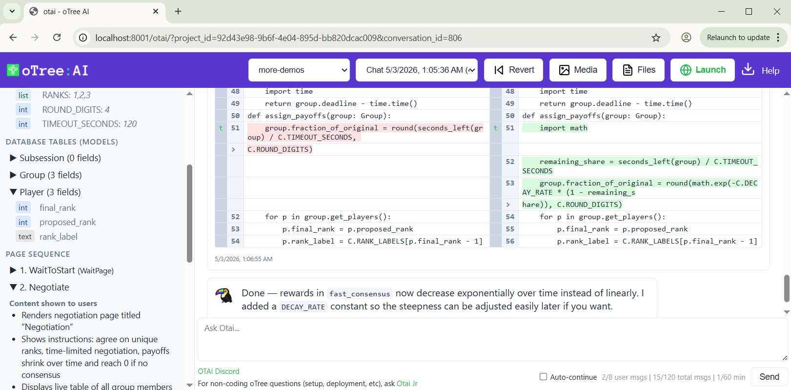 OTAI screenshot